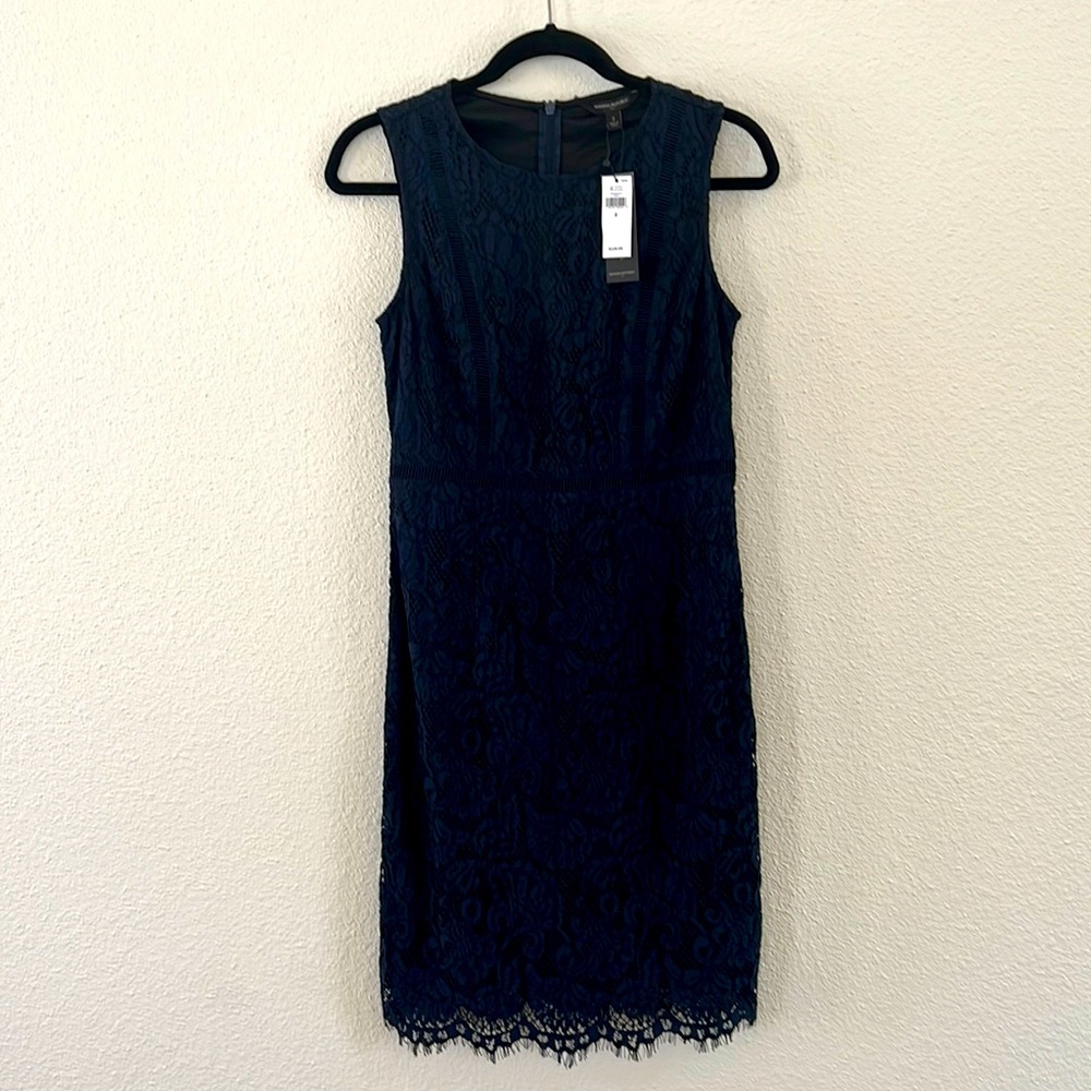 NWT! Navy Blue Banana Republic Dress (Size 2)